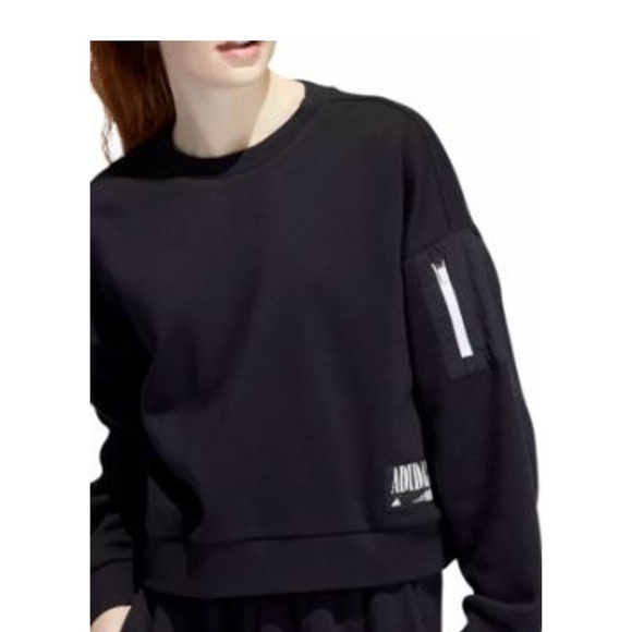 Adidas Black Sweatshirt - Picture 1 of 5
